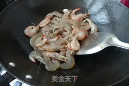 Make Sweet apple shrimp step 2