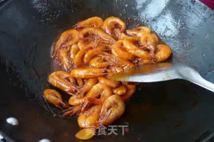 Make Sweet apple shrimp step 4
