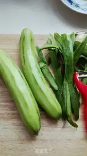 Make Cucumber cheese salad step 0