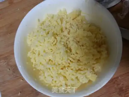 Make Cream banana butter cake step 4