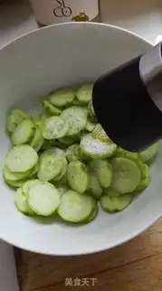 Make Cucumber cheese salad step 4