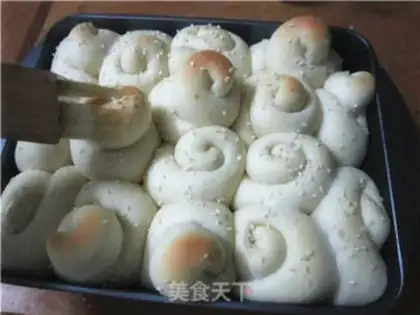 Make ♪ On the bottom of the honey bread ♪ step 14