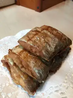 Make Dry ribbon fish step 5