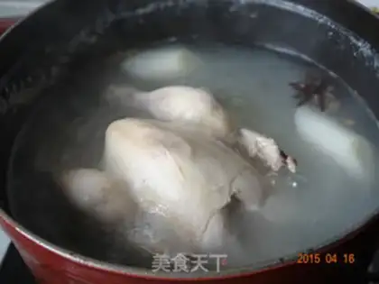 Make Quick soup chicken step 1