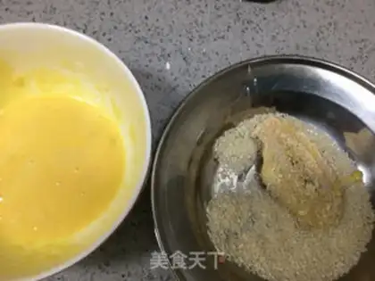 Make Garlic fried chicken wings step 4