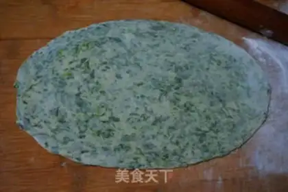Make Nutrient spinach noodles for young children step 4