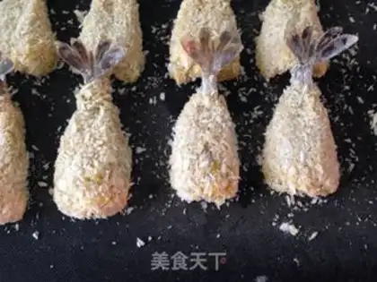 Make Gold phoenix shrimp step 5