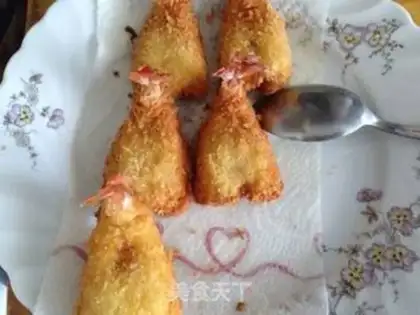 Make Gold phoenix shrimp step 7