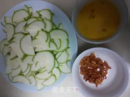 Make Egg shrimp step 1