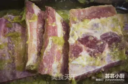 Make Baked ribs - barbecued step 1
