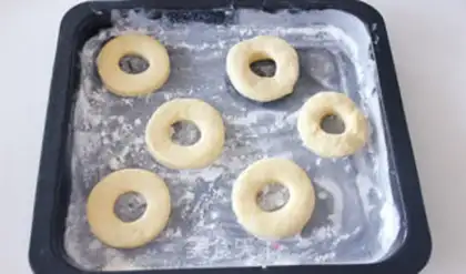 Make Cake doughnuts step 7