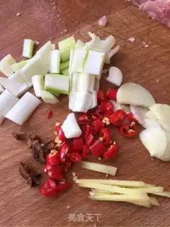 Make Bean bean noodle step 1