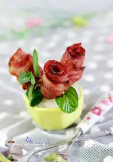 Make Rose bacon rolls step 7