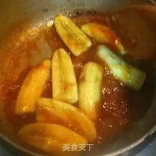 Make Caramel banana pot step 22