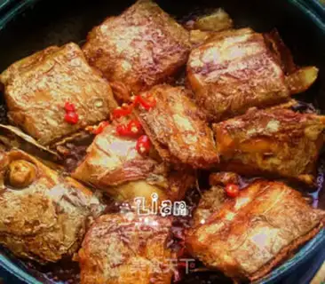 Make Red-fried fish step 4