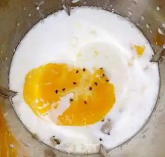 Make A fruit shake step 1