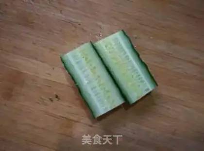 Make Cucumber flower production step 1