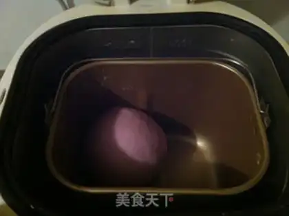 Make ♪ ♪ Bread of purple and blue ♪ step 4