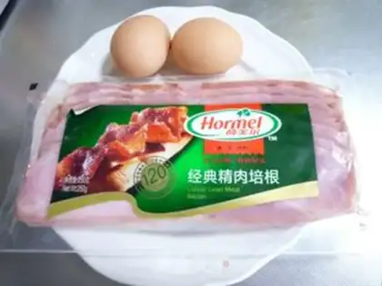 Make Bacon roses step 0