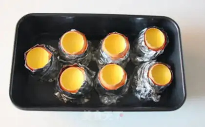 Make Eggshell pudding step 10