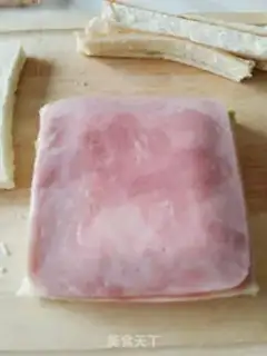 Make Ham cheese sandwich step 7