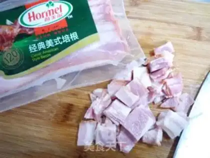 Make Squeeze the meat noodles step 6