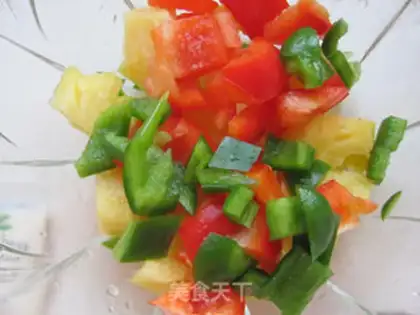 Make Vegetable salad and sandwiches step 2
