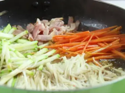 Make The Korean gin and rice step 1