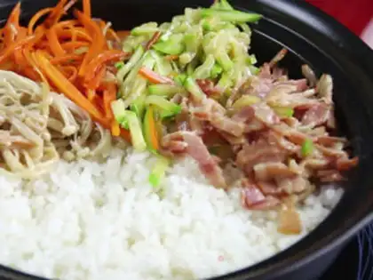 Make The Korean gin and rice step 2