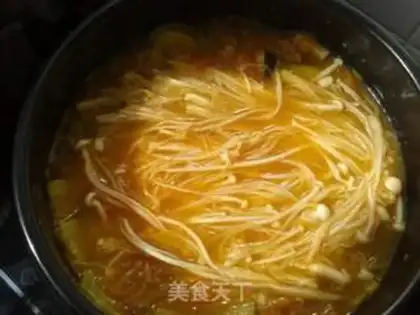 Make Korean sauce soup step 9