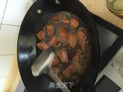 Make Blanche red meat step 4