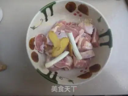 Make Burn chicken legs step 1