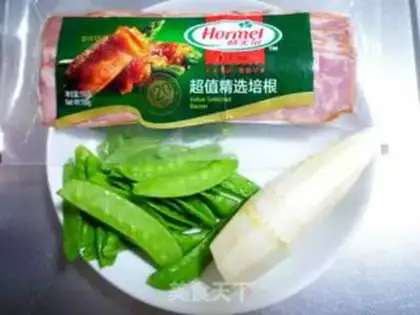 Make Bacon Spring Dutch Bean step 0