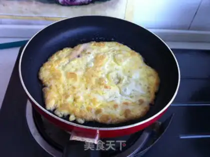 Make Celery eggs box step 2