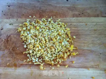 Make Celery eggs box step 3
