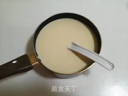 Make Lotus soy pudding step 6