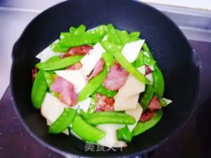 Make Bacon Spring Dutch Bean step 9