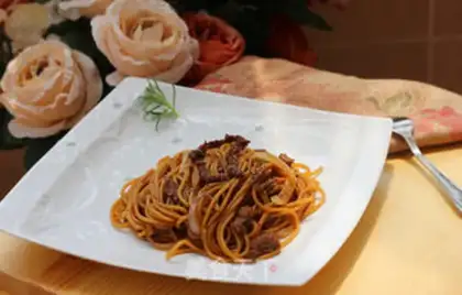 Make Black pepper willow pasta step 8