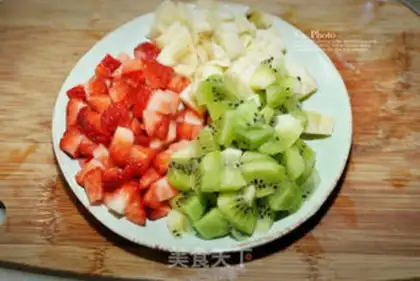 Make Homemade fruit yogurt step 5