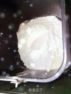 Make Light pink rose bread step 1