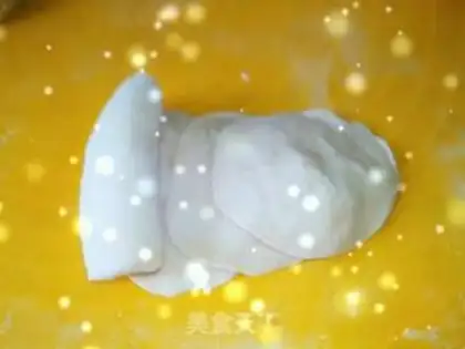 Make Light pink rose bread step 9