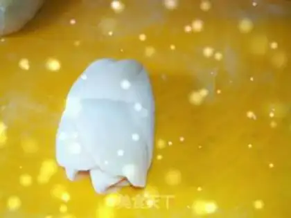 Make Light pink rose bread step 10