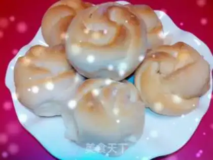 Make Light pink rose bread step 13