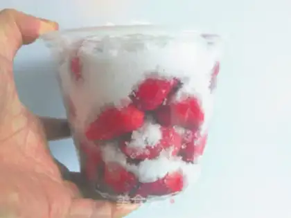 Make Self-made pure juice step 2