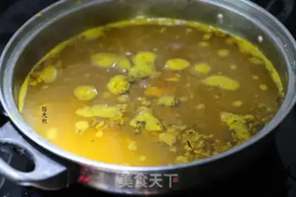 Make Natural five-colour rice step 12