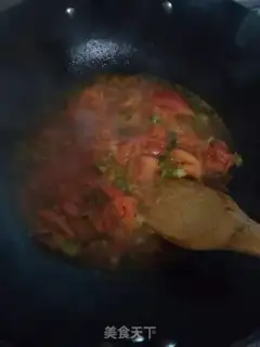 Make Onion tomatoes fried eggs step 7