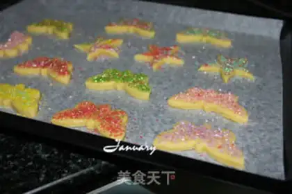 Make Butterfly cookies step 8
