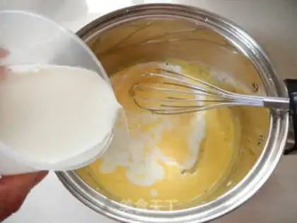 Make Chocolate ice cream step 3