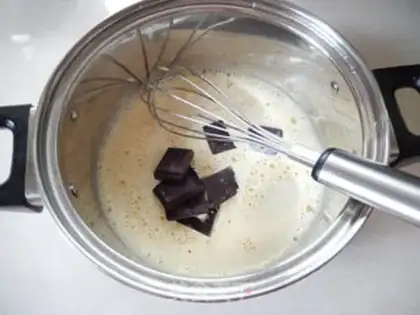 Make Chocolate ice cream step 4