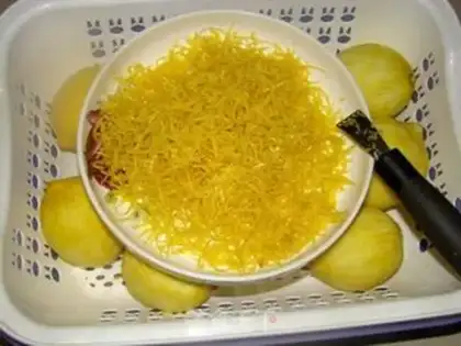 Make Lemon honey step 1
